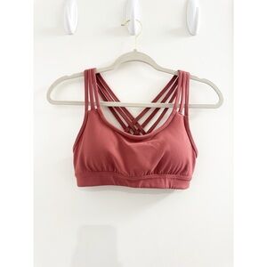 Athleta Sports Bra - pink/purple - size XS